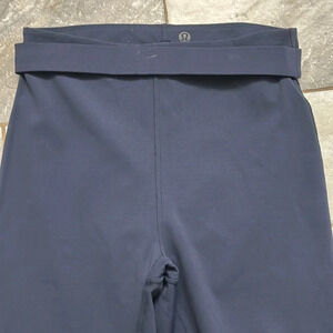 Lululemon Navy‎ Open Knee Leggings